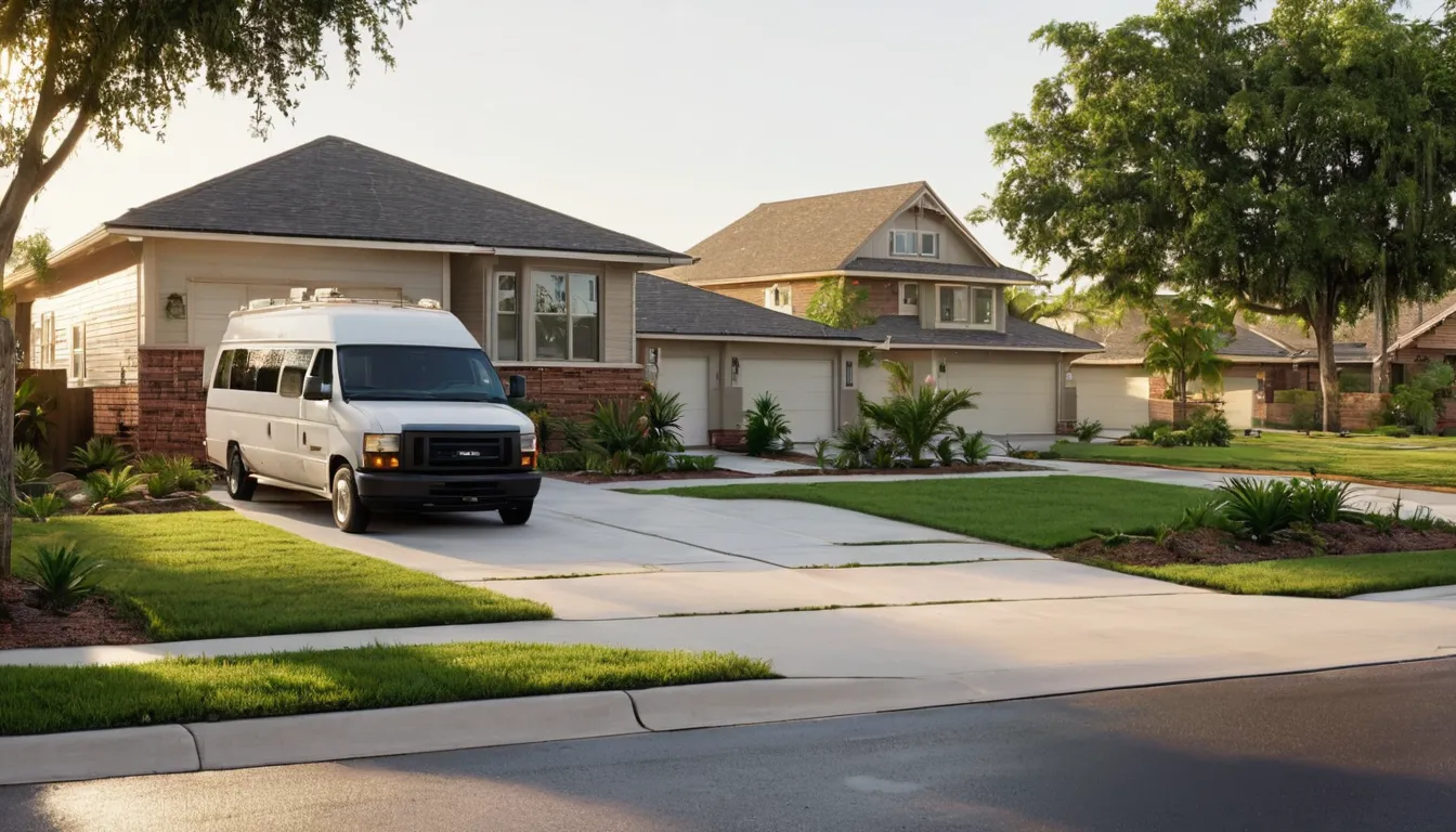 A neighborhood of ranch homes in the Lancaster area served by local providers